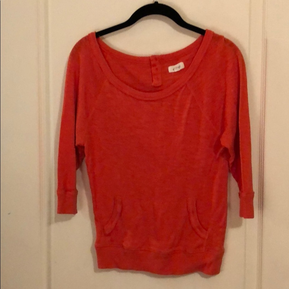 Red sweater